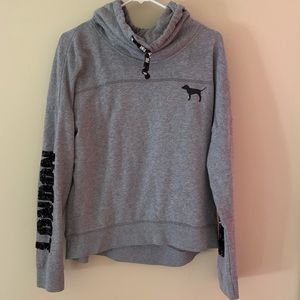 PINK pull over sequence lettering